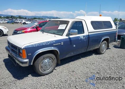 1987 Dodge Dakota z USA, uszkodzony, nr VIN 1B7GN14M5HS343230